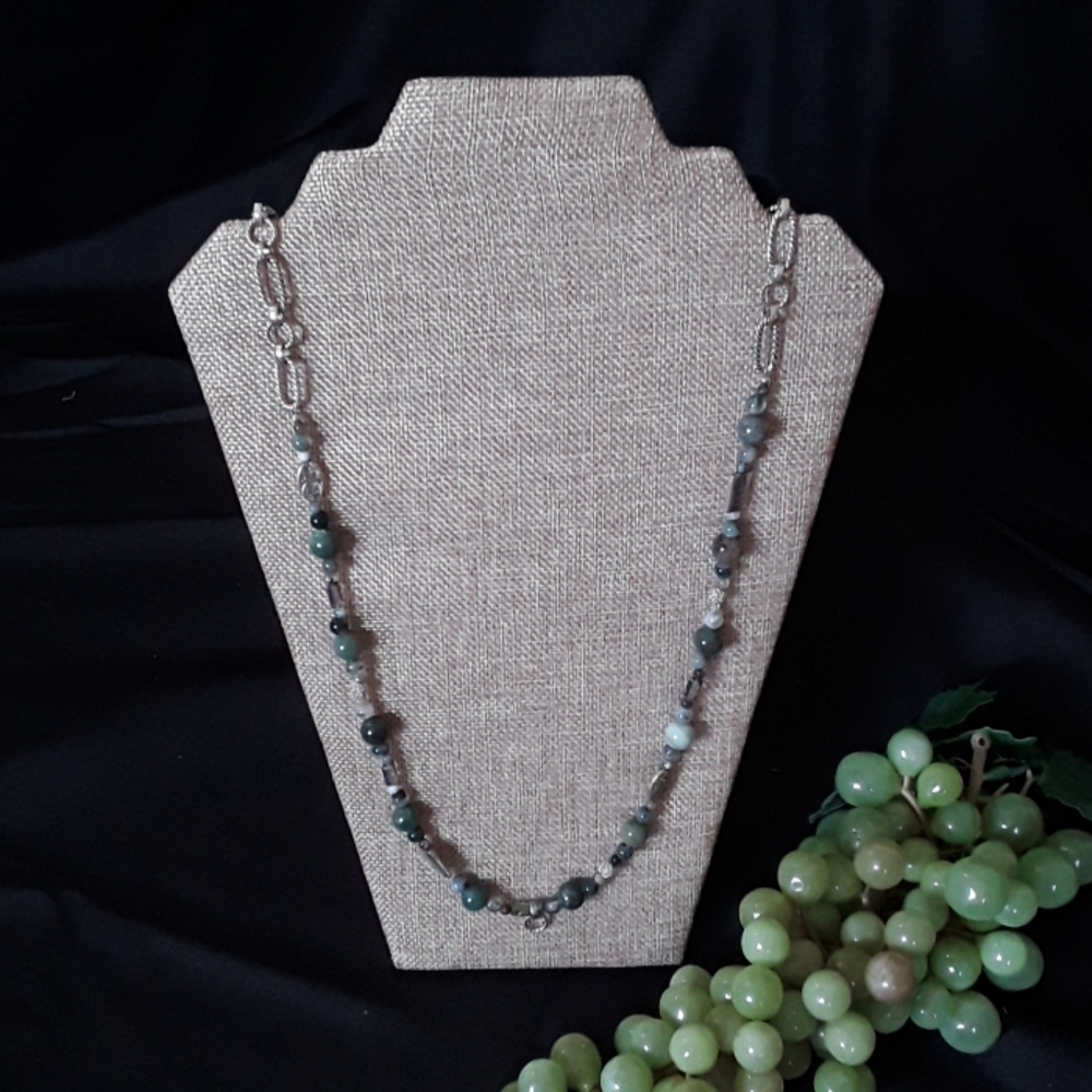 It is a bracelet necklace combo